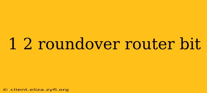 1 2 roundover router bit