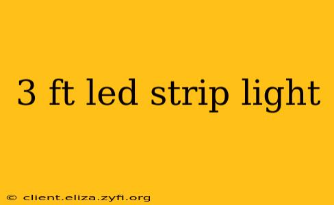 3 ft led strip light