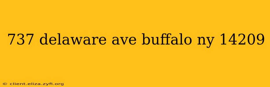 737 delaware ave buffalo ny 14209