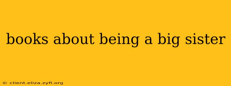 books about being a big sister