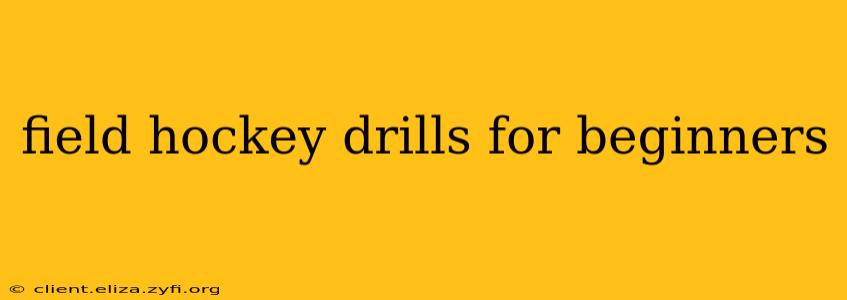 field hockey drills for beginners