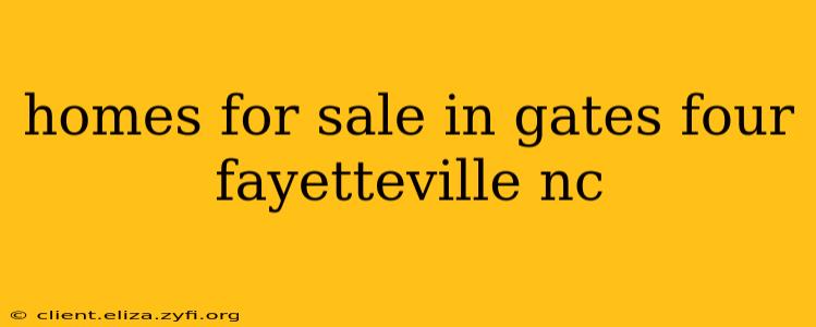 homes for sale in gates four fayetteville nc