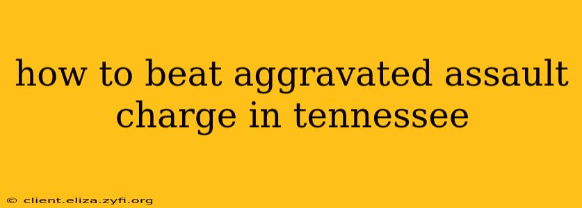 how to beat aggravated assault charge in tennessee