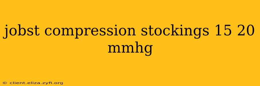 jobst compression stockings 15 20 mmhg