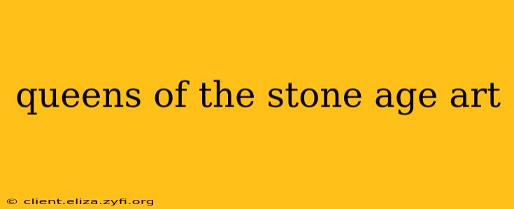 queens of the stone age art
