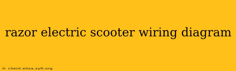 razor electric scooter wiring diagram