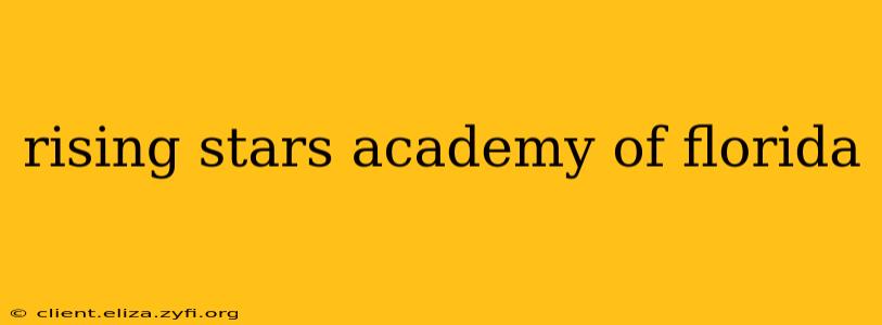 rising stars academy of florida